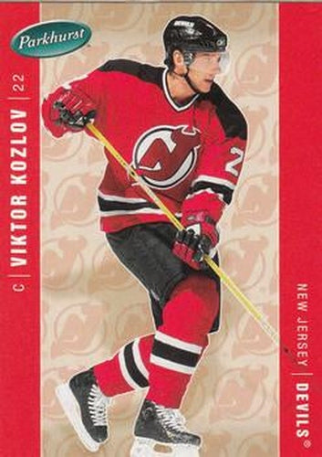 #293 Viktor Kozlov - New Jersey Devils - 2005-06 Parkhurst Hockey