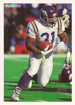 #293 Scottie GrahamÊRC - Minnesota Vikings - 1994 Fleer Football