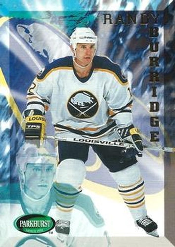 #293 Randy Burridge - Buffalo Sabres - 1995-96 Parkhurst International Hockey