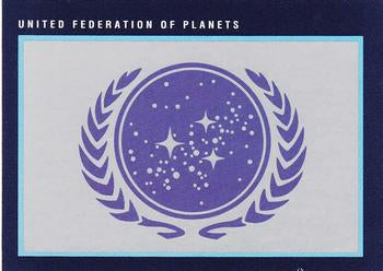 #293 United Federation of Planets - 1991 Impel Star Trek 25th Anniversary