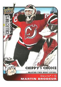 #293 Martin Brodeur - New Jersey Devils - 2008-09 Collector's Choice Hockey