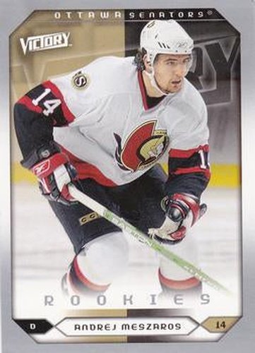 #293 Andrej Meszaros - Ottawa Senators - 2005-06 Upper Deck Victory Hockey