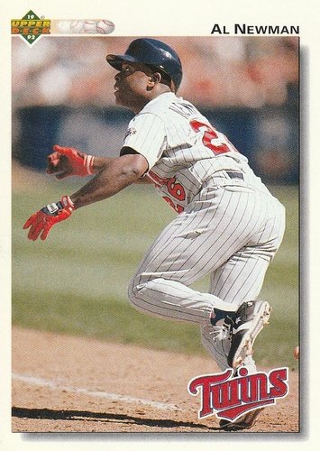 #293 Al Newman - Minnesota Twins - 1992 Upper Deck Baseball