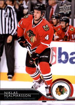 #293 Niklas Hjalmarsson - Chicago Blackhawks - 2014-15 Upper Deck Hockey