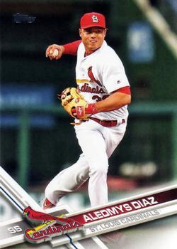 #293 Aledmys Diaz - St. Louis Cardinals - 2017 Topps Baseball