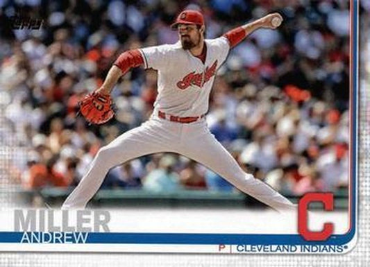 #293 Andrew Miller - Cleveland Indians - 2019 Topps Baseball