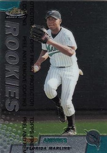 #293 Chip Ambres - Florida Marlins - 1999 Finest Baseball