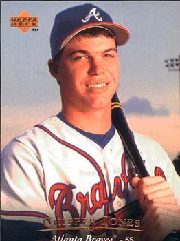 #293 Chipper Jones - Atlanta Braves - 1995 Upper Deck Baseball