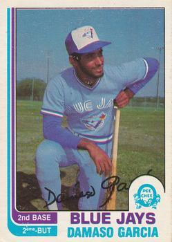 #293 Damaso Garcia - Toronto Blue Jays - 1982 O-Pee-Chee Baseball