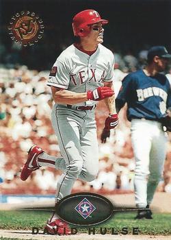 #293 David Hulse - Texas Rangers - 1995 Stadium Club Baseball