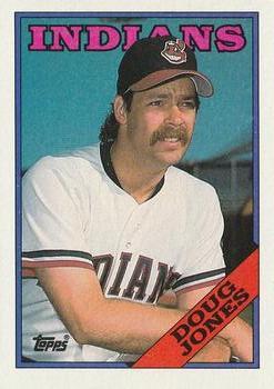 #293 Doug Jones - Cleveland Indians - 1988 Topps Baseball