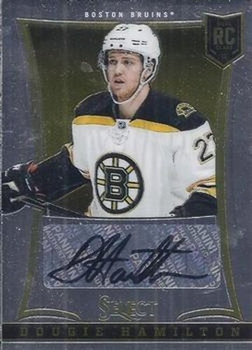 #293 Dougie Hamilton - Boston Bruins - 2013-14 Panini Select Hockey