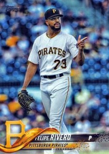 #293 Felipe Rivero - Pittsburgh Pirates - 2018 Topps Baseball