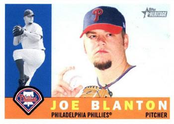 #293 Joe Blanton - Philadelphia Phillies - 2009 Topps Heritage Baseball