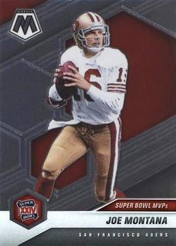 #293 Joe Montana - San Francisco 49ers - 2021 Panini Mosaic Football