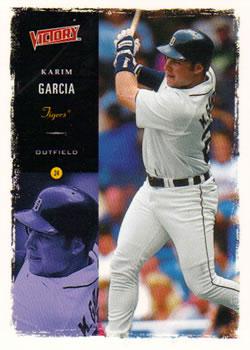 #293 Karim Garcia - Detroit Tigers - 2000 Upper Deck Victory Baseball
