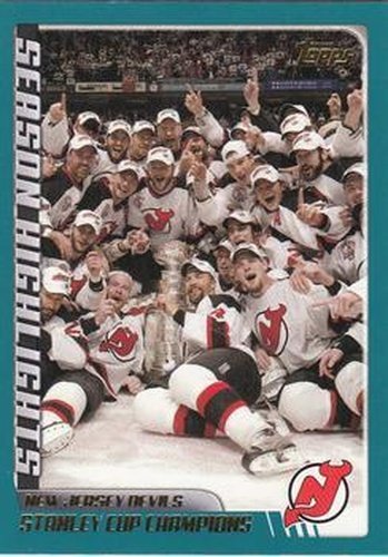 #293 New Jersey Devils - New Jersey Devils - 2003-04 Topps Hockey