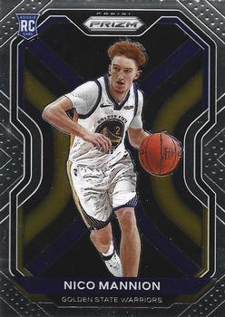 #293 Nico Mannion - Golden State Warriors - 2020-21 Panini Prizm Basketball