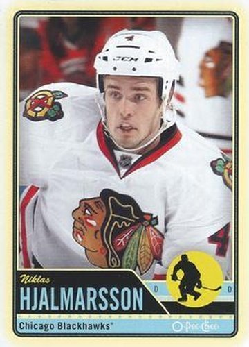 #293 Niklas Hjalmarsson - Chicago Blackhawks - 2012-13 O-Pee-Chee Hockey