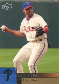 #293 Pedro Feliz - Philadelphia Phillies - 2009 Upper Deck Baseball