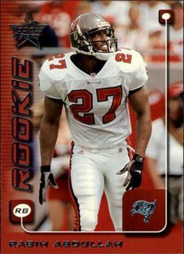 #293 Rabih Abdullah - Tampa Bay Buccaneers - 1999 Leaf Rookies & Stars Football