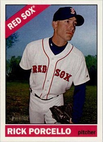 #293 Rick Porcello - Boston Red Sox - 2015 Topps Heritage Baseball