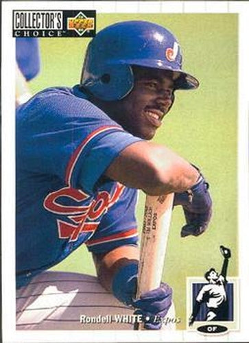#293 Rondell White - Montreal Expos - 1994 Collector's Choice Baseball