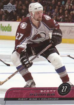 #293 Scott Parker - Colorado Avalanche - 2002-03 Upper Deck Hockey