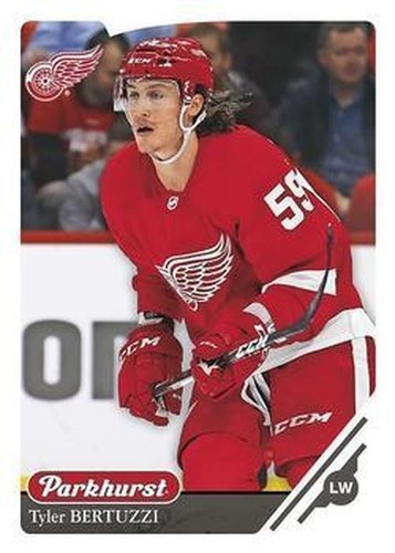 #293 Tyler Bertuzzi - Detroit Red Wings - 2018-19 Parkhurst Hockey