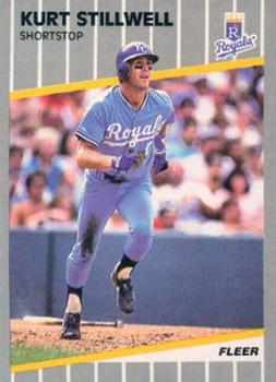 #293 Kurt Stillwell - Kansas City Royals - 1989 Fleer Baseball