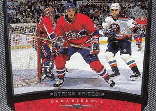#293 Patrice Brisebois - Montreal Canadiens - 1998-99 Upper Deck Hockey