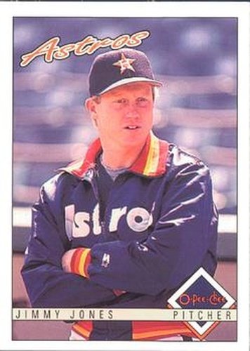 #293 Jimmy Jones - Houston Astros - 1993 O-Pee-Chee Baseball