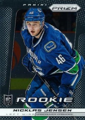#293 Nicklas Jensen - Vancouver Canucks - 2013-14 Panini Prizm Hockey
