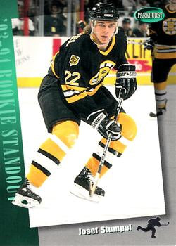#293 Jozef Stumpel - Boston Bruins - 1994-95 Parkhurst Hockey