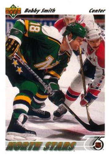 #293 Bobby Smith - Minnesota North Stars - 1991-92 Upper Deck Hockey