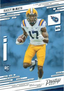 #293 Racey McMath - Tennessee Titans - 2021 Panini Prestige Football