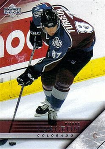 #293 Pierre Turgeon - Colorado Avalanche - 2005-06 Upper Deck Hockey