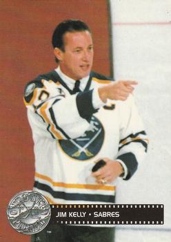 #293 Jim Kelly - Buffalo Sabres - 1991-92 Pro Set Platinum Hockey