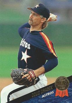 #293 Doug Drabek - Houston Astros - 1993 Leaf Baseball