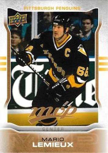 #294 Mario Lemieux - Pittsburgh Penguins - 2014-15 Upper Deck MVP Hockey
