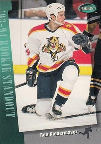 #294 Rob Niedermayer - Florida Panthers - 1994-95 Parkhurst Hockey