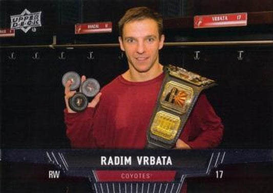 #294 Radim Vrbata - Phoenix Coyotes - 2013-14 Upper Deck Hockey