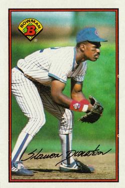 #294 Shawon Dunston - Chicago Cubs - 1989 Bowman Baseball