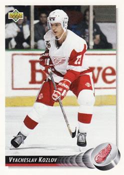 #294 Vyacheslav Kozlov - Detroit Red Wings - 1992-93 Upper Deck Hockey