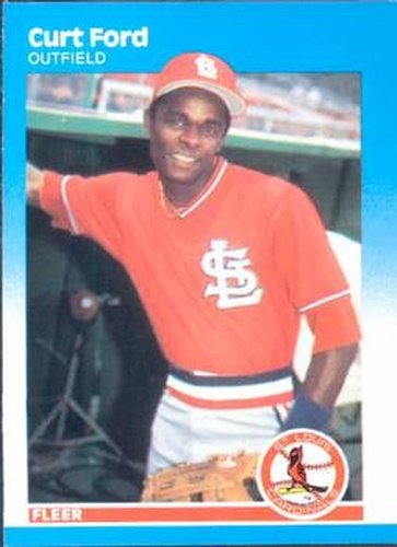 #294 Curt Ford - St. Louis Cardinals - 1987 Fleer Baseball