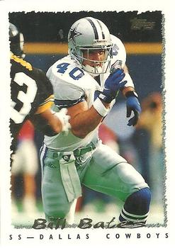 #294 Bill Bates - Dallas Cowboys - 1995 Topps Football