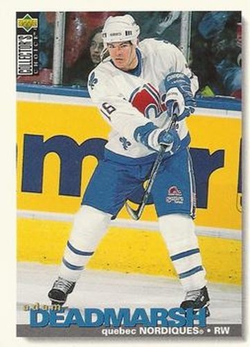 #294 Adam Deadmarsh - Quebec Nordiques - 1995-96 Collector's Choice Hockey