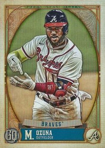 #294 Marcell Ozuna - Atlanta Braves - 2021 Topps Gypsy Queen Baseball