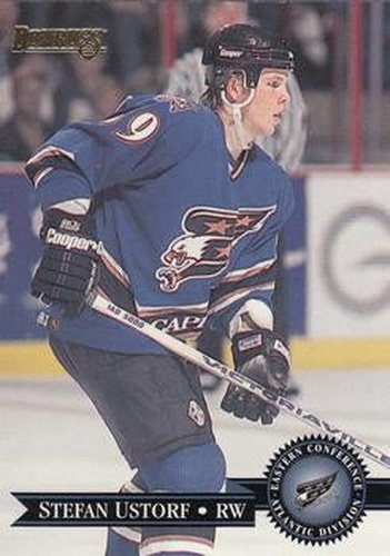 #294 Stefan Ustorf - Washington Capitals - 1995-96 Donruss Hockey