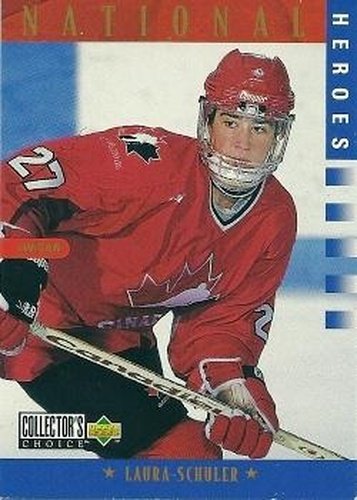 #294 Laura Schuler - Canada - 1997-98 Collector's Choice Hockey